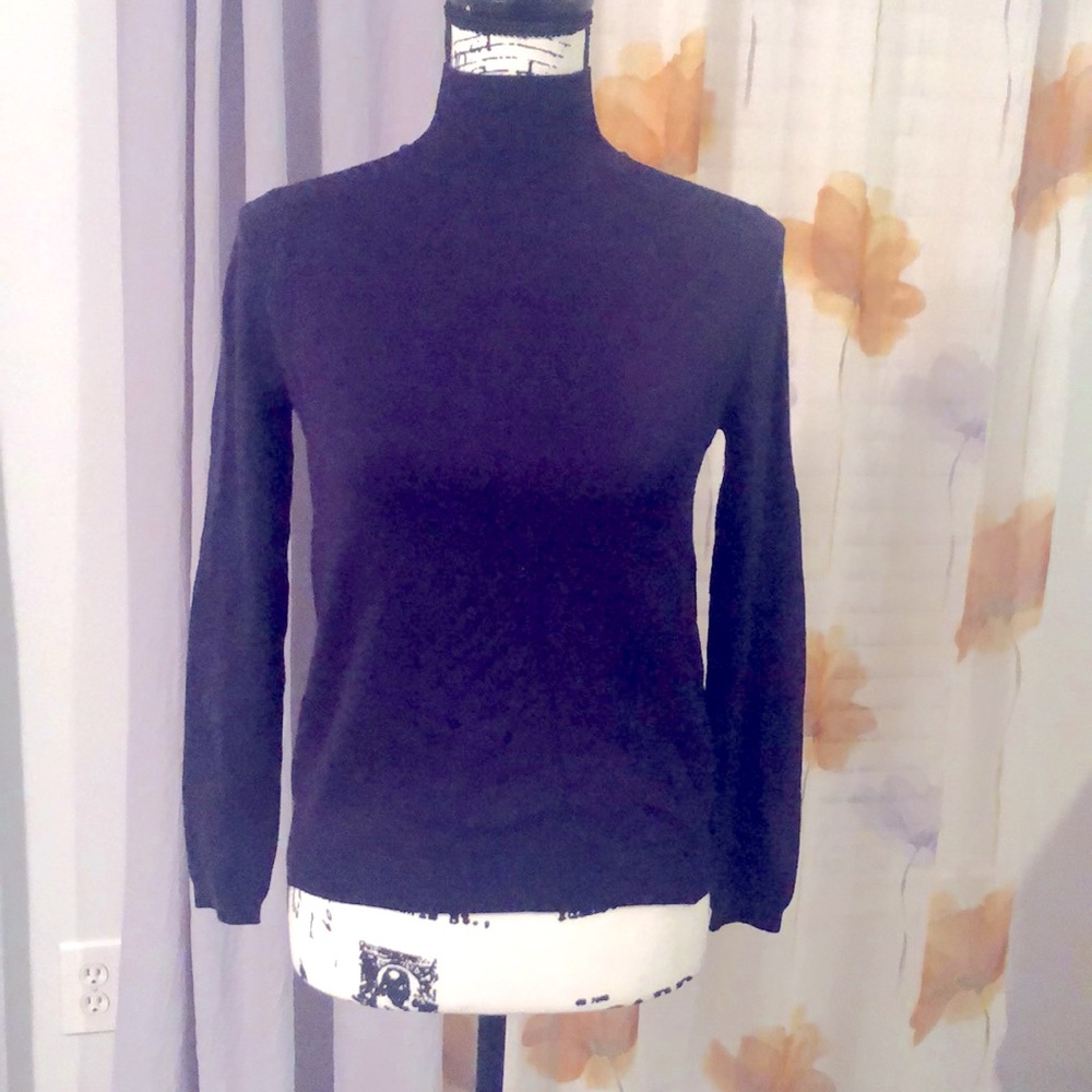 Dark blue turtleneck,Zara